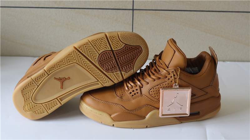 Air Jordan 4 Premium Ginger Wheat